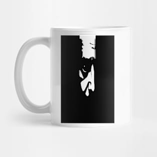 Dark Portrait. Mug